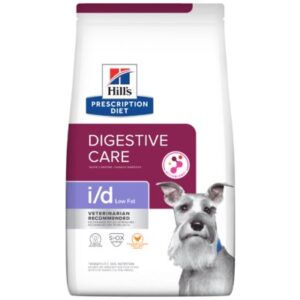 HILL’S PRESCRIPTION DIET I/D LOW FAT DIGESTIVE CARE DRY DOG FOOD CHICKEN FLAVOUR 7.98KG